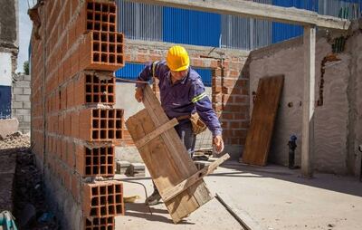 Quilmes: Continúa la obra de construcción de 11 viviendas en Barrio Azul