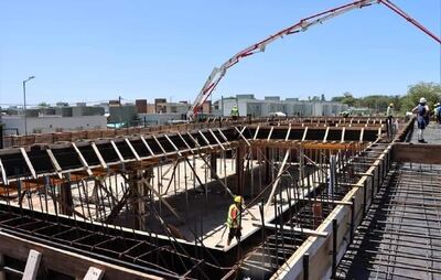 San Miguel: Avanza la obra de la nueva escuela técnica