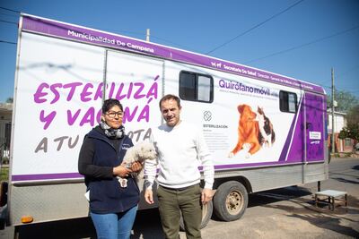 Campana: Durante el año el municipio castró a más de 4 mil mascotas de forma gratuita