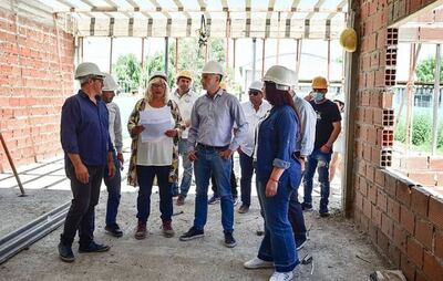 Escobar: Continúa la construcción del Polo de Seguridad en Garín