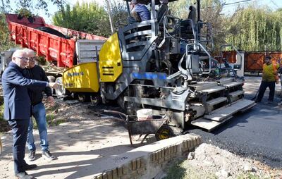 Tigre: La comuna asfaltó más de 400 calles durante el año pasado