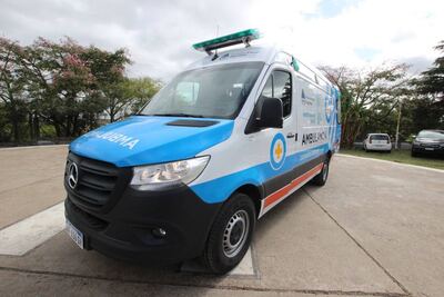 Zárate: La Provincia entregó una ambulancia de alta complejidad