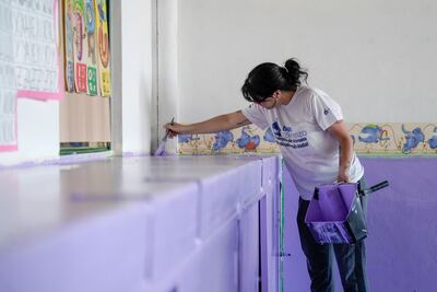San Martín: Acondicionan las escuelas y jardines públicos en la 12° edición de Buen Comienzo