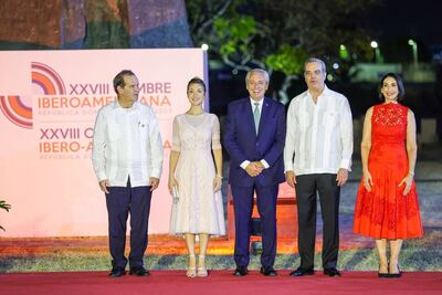 Alberto Férnandez participa de la Cumbre Iberoamericana en República Dominicana