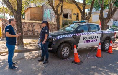 Campana: Abella anunció nuevas cámaras y más patrulleros para reforzar la seguridad