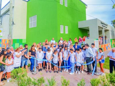 San Fernando: Quedó inaugurado el nuevo edificio de las Escuelas Primaria N°5 y Secundaria N°19