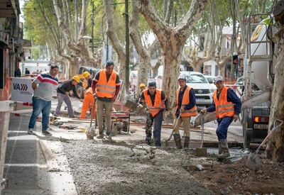 San Isidro: Comenzó la renovación del centro comercial de Villa Adelina