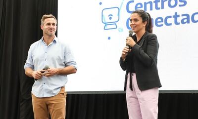 Pilar: Lanzaron el programa Centros Conectados