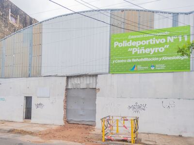 San Fernando: Avanza la obra del nuevo Poli N°11 “Piñeyro” y el Centro de Rehabilitación y Kinesiología