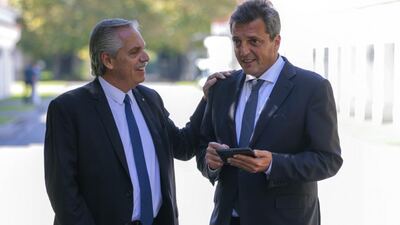 Tras la disparada del dólar, Alberto Fernández y Sergio Massa se reunieron en Olivos