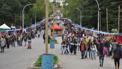 Tandil: La Diagonal Illia se viste de fiesta para celebrar el Bicentenario