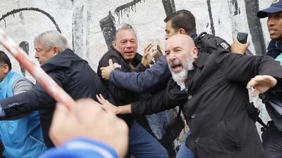 Detuvieron a dos participantes de la agresión a Berni y la UTA declaró un paro