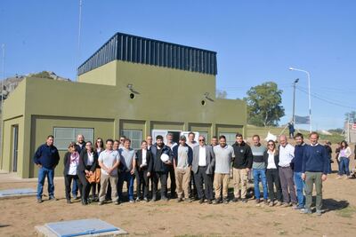 Tandil: Nación y Municipio inauguraron la cisterna del barrio La Movediza