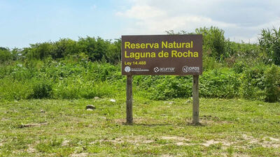Esteban Echeverría: Inauguran obras en la Laguna de Rocha