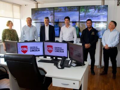 Prevención Ciudadana: Encuentro de trabajo entre funcionarios de seguridad de Lincoln y Junín