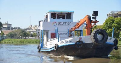 Acumar realiza acondicionamiento de arroyos críticos en 10 municipios bonaerenses