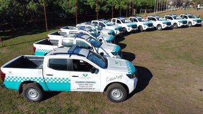 Florencio Varela: Presentan 10 móviles para reforzar la Guardia Comunal