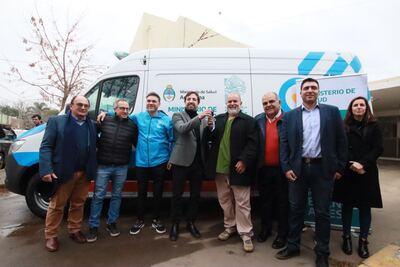 Saladillo: La Provincia entregó una ambulancia al hospital zonal “Posadas”