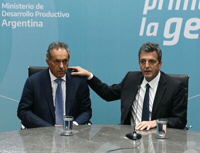 Daniel Scioli será asesor ad honorem del equipo de Sergio Massa