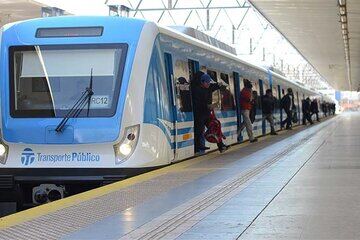 Levantan la medida de fuerza y el Tren Sarmiento comenzó a funcionar