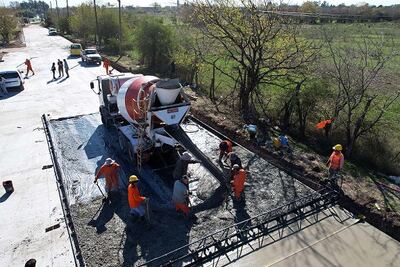 Avanza la repavimentación y ampliación de calzada en la Ruta N°4