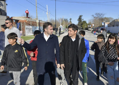 Pilar: Kicillof y Achával inauguraron el entubamiento del canal Agustoni