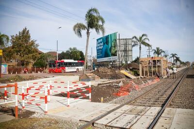 Avanzan los trabajos en la nueva estación del Tren Roca