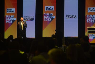 Garro llamó a los empresarios y emprendedores a "seguir trabajando por la ciudad que amamos"