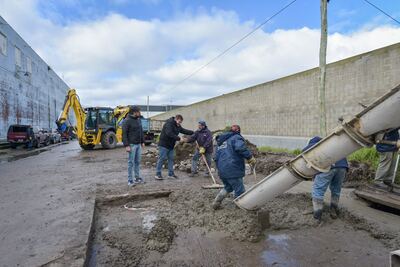 Mar del Plata: El municipio realiza obras de repavimentación en la zona del Puerto