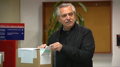 Alberto Fernández: “Siempre que se vota, la Argentina se vuelve un país mejor”