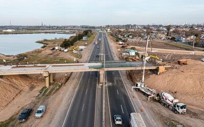 Autopista BsAs - La Plata: La bajada de la producción mejora la llegada al Mercado y al Puerto
