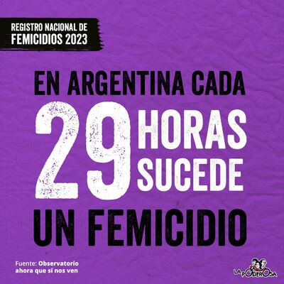 "Los femicidios no fueron parte de la campaña política."