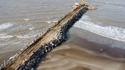 La Costa: Continúa el desarrollo de la histórica obra en Las Toninas