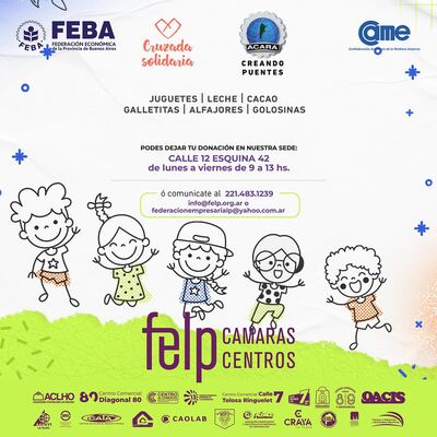 Cruzada solidaria por el dia de las infancias