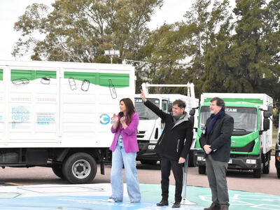 Berisso: El municipio recibió un camión para recolección de materiales reciclables