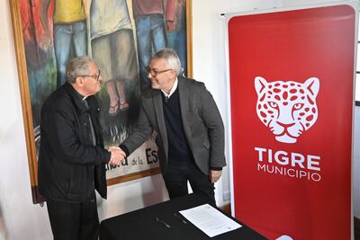Tigre: Zamora y Monseñor Ojea firmaron un convenio para ayudar a sectores vulnerables con foco en las adicciones