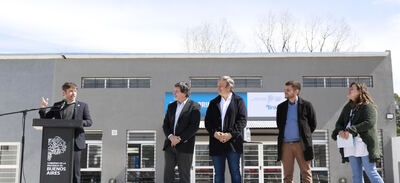 Almirante Brown: Inauguraron la Escuela Secundaria N°81 y la ampliación de la Primaria N°83