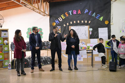 Coronel Rosales: Construirán un nuevo espacio público para la comunidad educativa de la Escuela N° 10