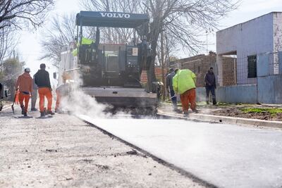 San Nicolás: Avanza el plan de pavimentación más grande de la historia de la ciudad