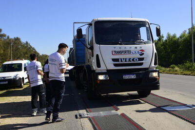 Transporte intensifica los controles de cargas en rutas y caminos provinciales