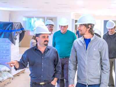 San Fernando: Avanzan las obras en el Hospital Provincial Cordero