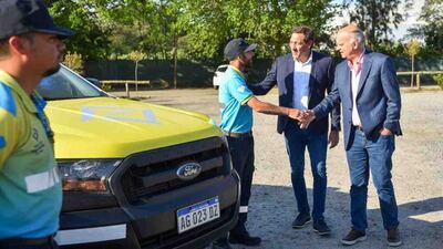 Garro y Grindetti presentaron el proyecto que buscará crear la Policía de la Ciudad en La Plata