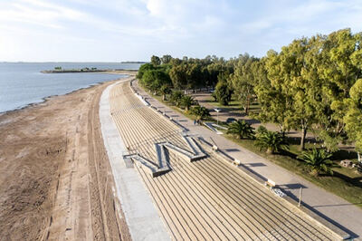 Guaminí: Finalizaron las obras hidráulicas en la laguna del Monte y Casbas