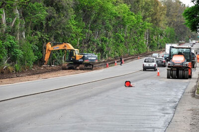 Avanzan las obras de repavimentación en la Ruta Provincial Nº23
