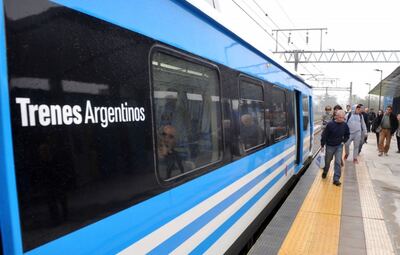 El servicio del Tren Roca está interrumpido por el temporal