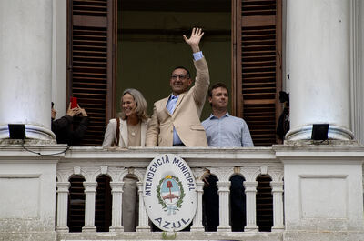 Azul: Se realizó el acto de asunción del intendente Nelson Sombra
