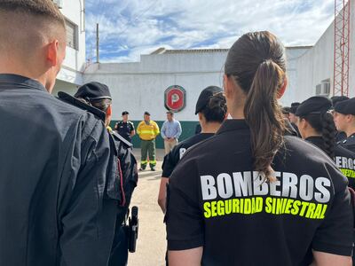 Necochea: Capacitan a Bomberos Voluntarios en rescate vehicular y primeros auxilios