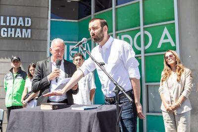 Hurlingham: Damián Selci juró como nuevo intendente