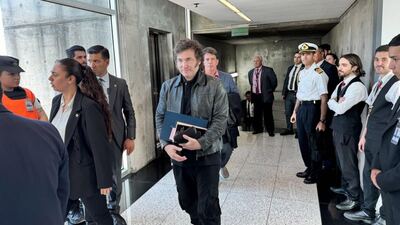 El Presidente Milei viajó a Davos para participar del Foro Económico Mundial