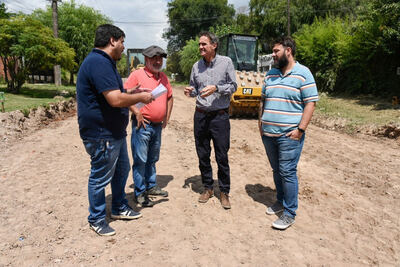 Marcos Paz: Katopodis inició obras viales en el distrito